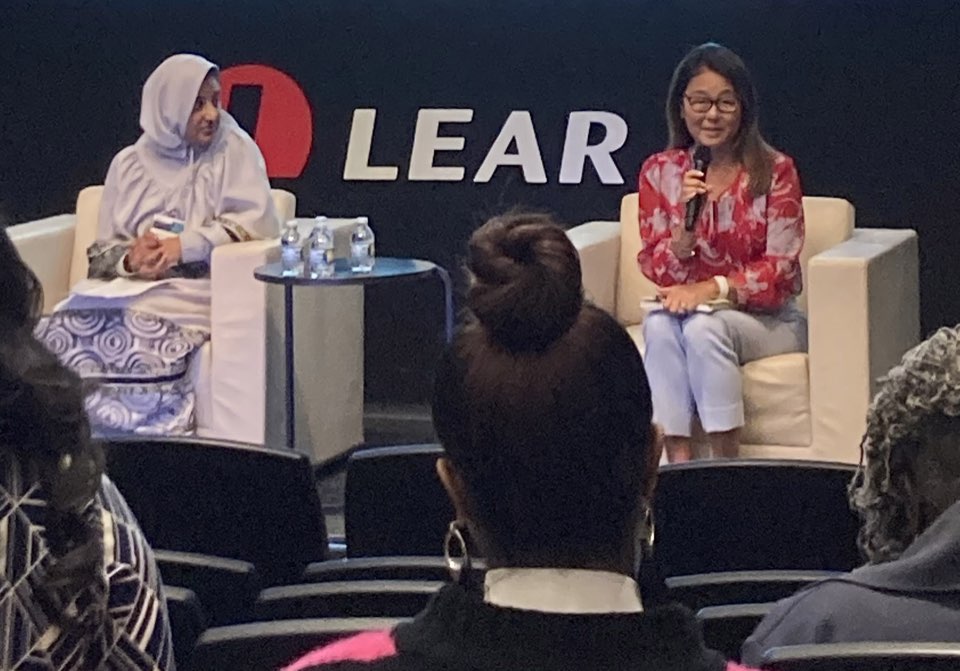 Mariyah Saifuddin and Ann Teschendorf