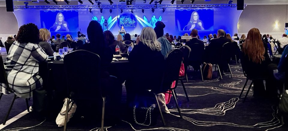 Attendees at the Great Lakes Women's Business Council in 2022.