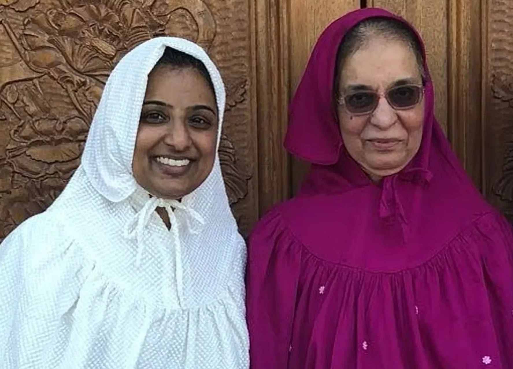 Mariyah Saifuddin and her mother, Jumana Rasheed.